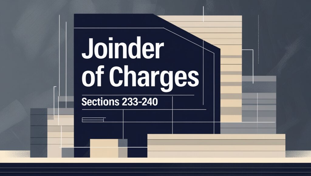 Charge Under Criminal Law