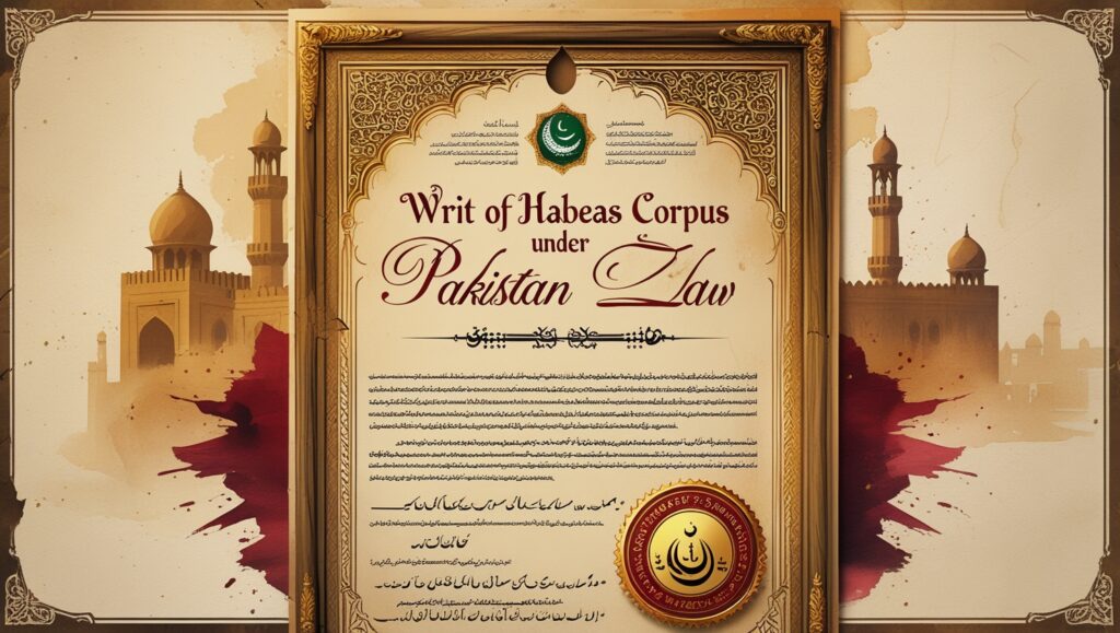 Habeas Corpus Under Pakistani Law