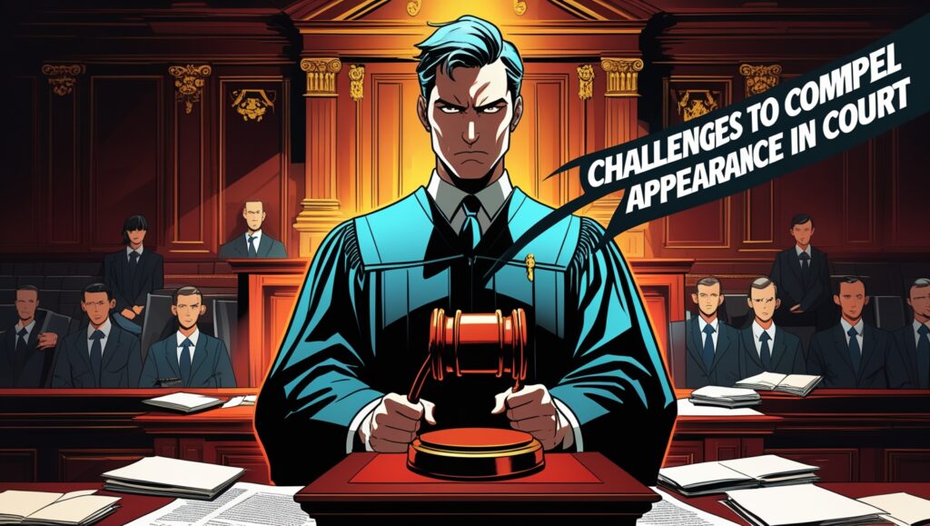 Challenges To Compel Appearance In Court